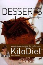 Couverture du livre « Desserts ; l'esprit léger » de  aux éditions De Vecchi