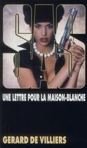 Couverture du livre « SAS T.126 ; une lettre pour la Maison-Blanche » de Gerard De Villiers aux éditions Malko