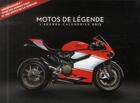 Couverture du livre « L'agenda-calendrier 2015 ; motos de légende » de  aux éditions Hugo Image