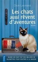 Couverture du livre « Les chats aussi rêvent d'aventures » de Leonard Dion aux éditions City