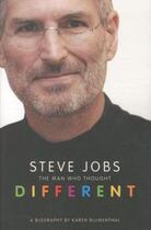 Couverture du livre « STEVE JOBS: THE MAN WHO THOUGHT DIFFERENT » de Karen Blumenthal aux éditions St Martin's Press