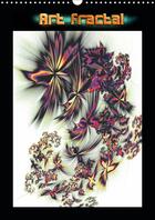 Couverture du livre « Art fractal numerique calendri » de Marc Bleriot Je aux éditions Calvendo