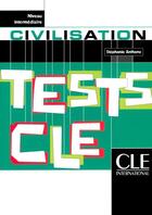 Couverture du livre « Tests civilisation intermediaire » de Anthony Stephanie aux éditions Cle International