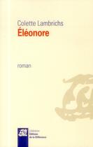 Couverture du livre « Eléonore » de Colette Lambrichs aux éditions La Difference