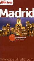 Couverture du livre « GUIDE PETIT FUTE ; CITY GUIDE ; Madrid (édition 2008-2009) » de  aux éditions Le Petit Fute