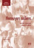 Couverture du livre « Hennuyers siciliens ; troisième génération, identités et projets » de  aux éditions Academia