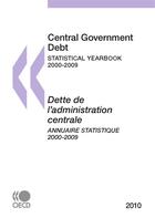 Couverture du livre « Central government debt : statistical yearbook 2010 » de  aux éditions Oecd