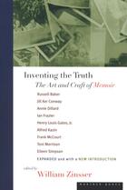 Couverture du livre « Inventing the Truth » de William Zinsser aux éditions Houghton Mifflin Harcourt