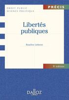 Couverture du livre « Libertés publiques (9e édition) » de Letteron/Roseline aux éditions Dalloz