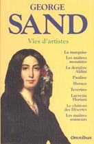 Couverture du livre « Vies D'Artistes » de George Sand aux éditions Omnibus