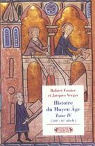 Couverture du livre « Histoire du moyen-age tome 4 » de Fossier R.. Ver aux éditions Complexe