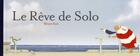 Couverture du livre « Le rêve de solo » de Miriam Koch aux éditions Sarbacane