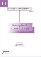 Couverture du livre « Philosophie et sciences humaines » de Alain Billecoq aux éditions Crdp De Lille