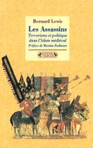 Couverture du livre « Les assassins » de Bernard Lewis aux éditions Complexe