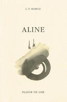 Couverture du livre « Aline » de Charles-Ferdinand Ramuz aux éditions Plaisir De Lire