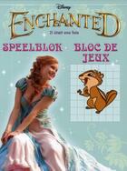 Couverture du livre « Disney Bloc De Jeux Enchantedx3 » de Znu aux éditions Chantecler