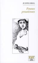 Couverture du livre « Femmes proustiennes » de Judith Oriol aux éditions Est Tastet