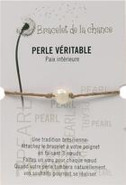 Couverture du livre « Bracelet de la chance ; perle véritable » de  aux éditions Dg-exodif