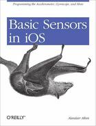 Couverture du livre « Basic sensors in iOS » de Alasdair Allan aux éditions O Reilly