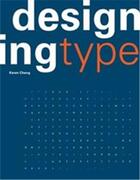 Couverture du livre « Designing type » de Karen Cheng aux éditions Laurence King