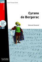 Couverture du livre « Cyrano de Bergerac ; B1 » de Edmond Rostand aux éditions Hachette Fle