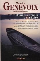 Couverture du livre « Romans et recits de la loire -ne- » de Genevoix aux éditions Omnibus