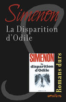 Couverture du livre « La disparition d'Odile » de Georges Simenon aux éditions Omnibus