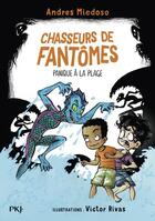 Couverture du livre « Chasseurs de fantômes Tome 3 : panique à la plage » de Victor Rivas et Andres Miedoso aux éditions Pocket Jeunesse