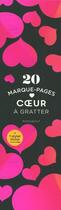 Couverture du livre « 20 marque-pages coeur à gratter » de  aux éditions Marabout