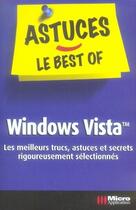 Couverture du livre « Windows vista » de Jean-Paul Mesters aux éditions Micro Application