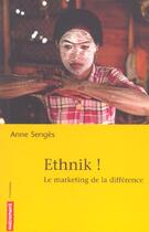 Couverture du livre « Ethnik ! » de Anne Senges aux éditions Autrement