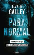 Couverture du livre « Paranormal » de David Galley aux éditions Michel Lafon