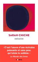 Couverture du livre « Saturne » de Sarah Chiche aux éditions Points