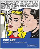 Couverture du livre « Pop art 50 works of art you should know » de Wyk aux éditions Prestel