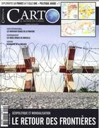Couverture du livre « Carto n 41 le retour des frontieres mai/juin 2017 » de  aux éditions Carto
