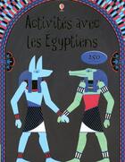 Couverture du livre « Activites avec les egyptiens » de Bone/Thompson/Allman aux éditions Usborne