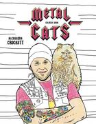 Couverture du livre « Metal cats coloring book » de  aux éditions Powerhouse
