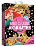 Couverture du livre « Les ateliers Disney : Disney Princesses : mes cartes à gratter dorées » de Disney aux éditions Disney Hachette