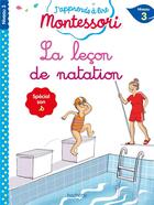 Couverture du livre « La lecon de natation - j'apprends a lire montessori » de Jouenne/Doumont aux éditions Hachette Education