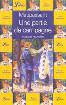 Couverture du livre « Une partie de campagne » de Guy de Maupassant aux éditions J'ai Lu