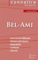 Couverture du livre « Bel-Ami, de Maupassant » de  aux éditions Editions Du Cenacle