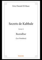 Couverture du livre « Secrets de kabbale t.4 ; Bamidbar (les nombres) » de Eric Daniel El-Baze aux éditions Editions Edilivre