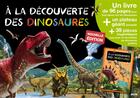 Couverture du livre « À la découverte des dinosaures » de Ousset et Atuchin aux éditions Philippe Auzou