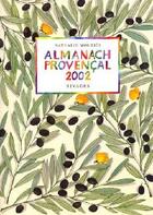 Couverture du livre « Almanach Provencal 2002 » de Veronique De Andreis aux éditions Rivages