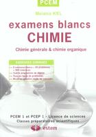 Couverture du livre « Examens blancs » de Kiel aux éditions Vuibert