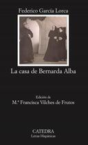 Couverture du livre « La casa de Bernarda Alba » de Federico Garcia Lorca aux éditions Catedra