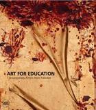 Couverture du livre « Art for education contemporary artists from pakistan » de Hashmi Salima aux éditions Skira