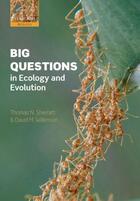 Couverture du livre « Big Questions in Ecology and Evolution » de Wilkinson David M aux éditions Oup Oxford