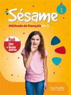 Couverture du livre « Sésame 1 : pack livre de l'élève + version numérique » de Hugues Denisot et Marianne Capouet aux éditions Hachette Fle