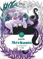 Couverture du livre « Art thérapie ; Grand bloc : méchants Disney » de Capucine Sivignon aux éditions Hachette Heroes